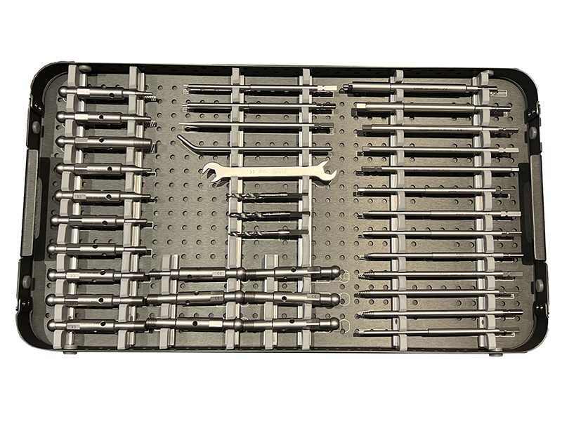 set d'extraction de clous orthopédiques plateau 1