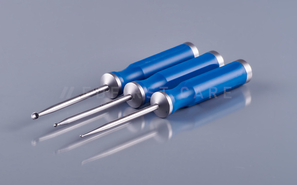 Kit d'instrumentation pour arthroscopie de cheville - curettes