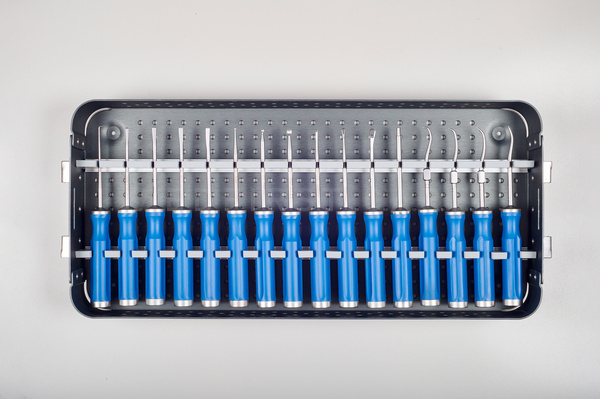 Kit d'instrumentation pour arthroscopie de cheville - plateau