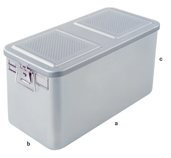 Container alluminium pour linge