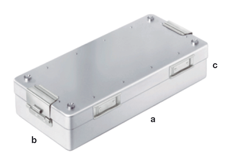 Petit container alluminium à couvercle non perforé