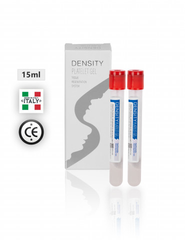 2 Tubes PRP 15ml Xenoderm avec anticoagulant et gel séparateur