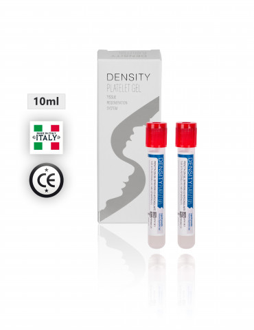 2 Tubes PRP Xenoderm 10ml avec anticoagulant et gel séparateur