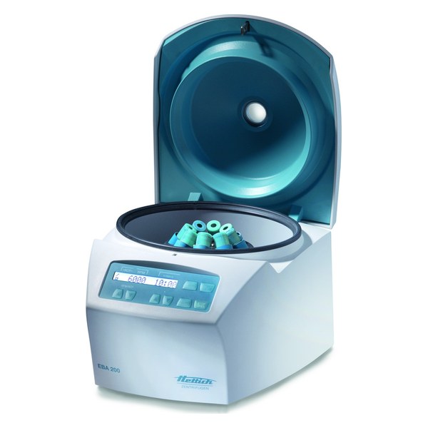 Centrifugeuse Hettich EBA 200 pour la préparation du PRP