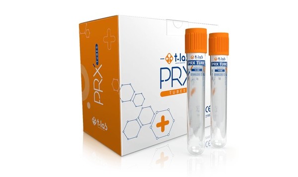 Tubes PRF T-Lab PRX T2001 10 ml sans anticoagulant, boîte de 24