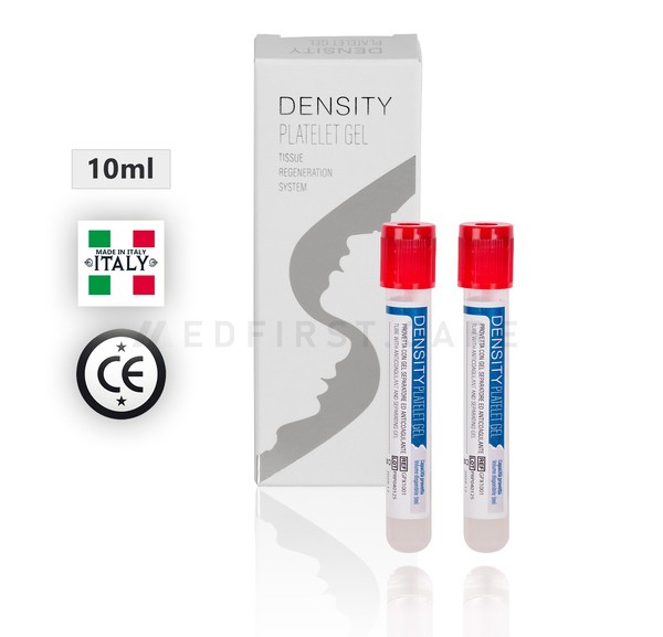 Tubes PRP Xenoderm 10 ml avec anticoagulant et gel séparateur GPX1001
