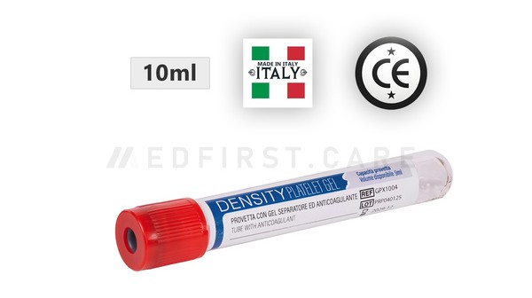 Tube PRP Xenoderm 10 ml sans gel séparateur GPX1004
