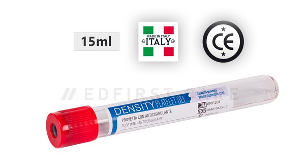 Tube PRP Xenoderm 15 ml sans gel séparateur GPX1204